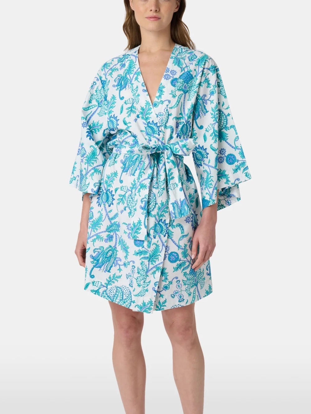 NWT Roller Rabbit Amanda Kimono Robe
